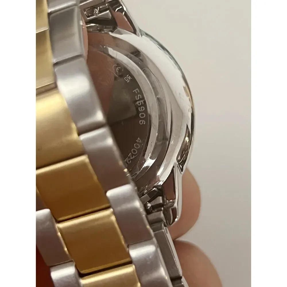 Fossil FS5906 Neutra Moonphase Multifunction Two-Tone Stainless Steel Watch